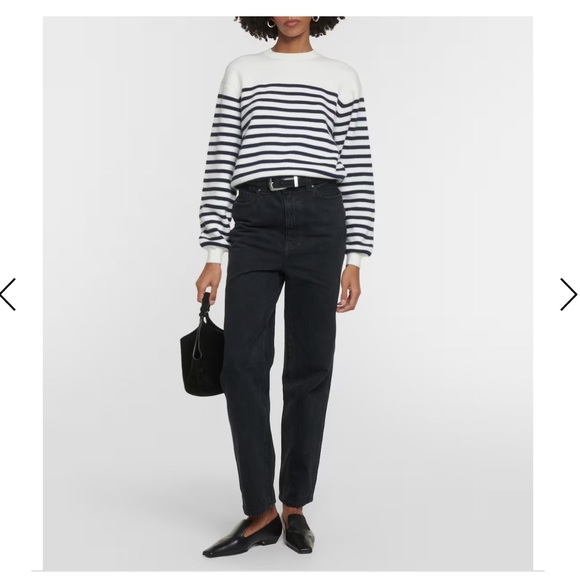 Final Price Khaite Marfa Black Leather Slip on Loafer Flat Shoes Eu 38.5 US 8.5 - Picture 3 of 17